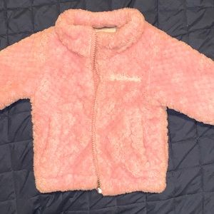 Baby girl’s Columbia fleece jacket